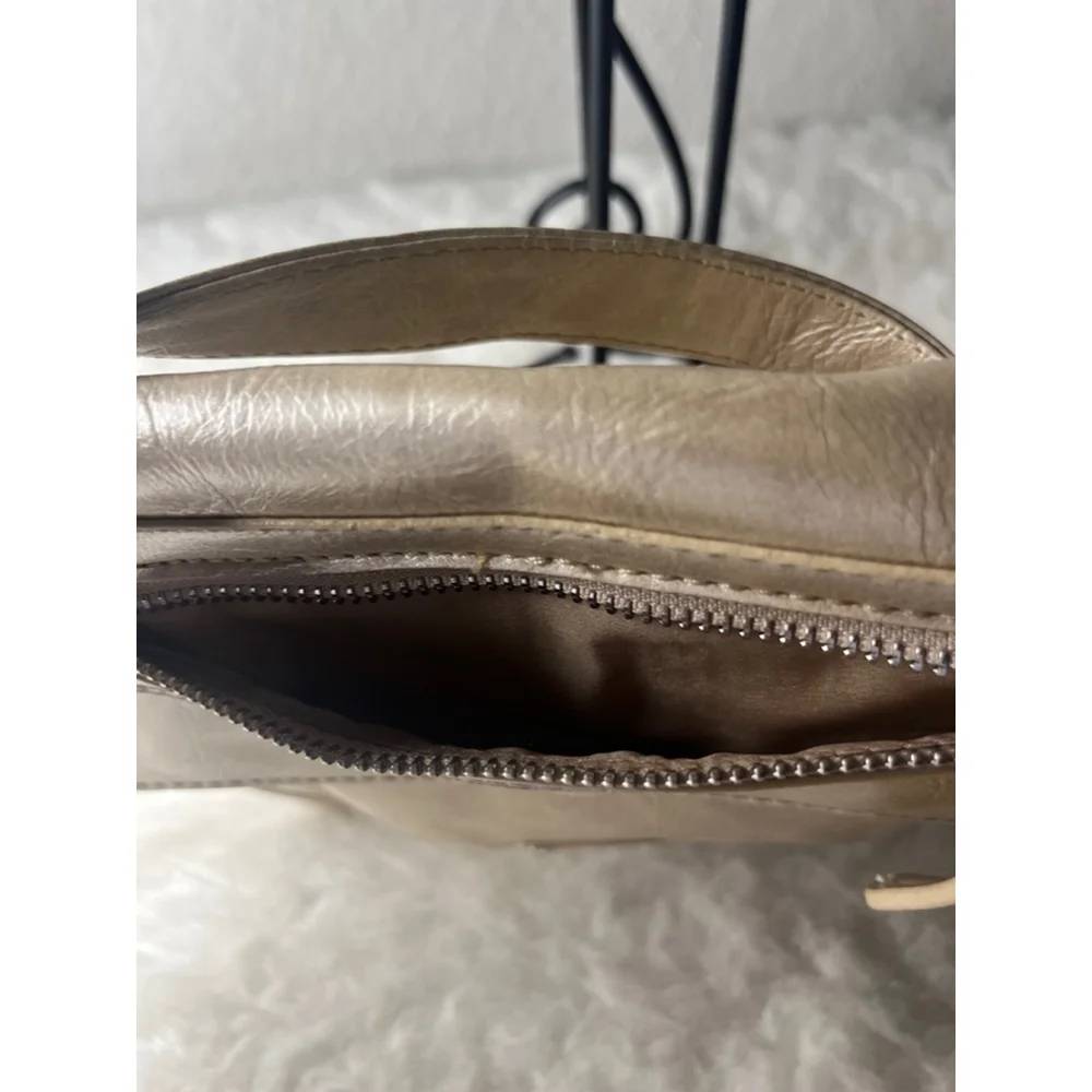 Nine West Tan Gold Crossbody Bag Purse